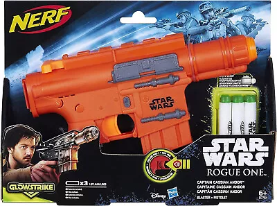 Buy Nerf Gun Star Wars Rogue One Captain Cassian Andor Blaster Toy • 16.55£