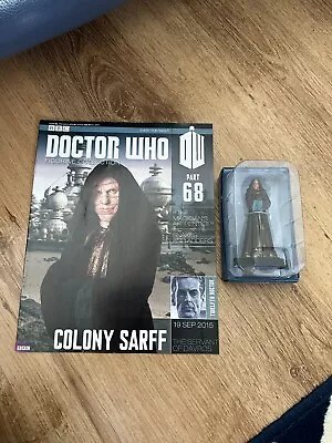Buy Bbc Dr Doctor Who Eaglemoss Figurine Collection 68 Colony Sarff Figure & Mag • 7.99£