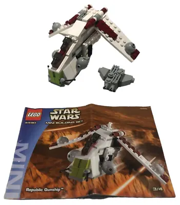 Buy LEGO Star Wars Set# 4490 - Republic Gunship - 100% Complete + Instructions • 12.95£