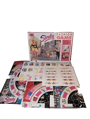 Buy Vintage Sindy Doll Fashion Board Game Triotoys Hasbro  1990 British Collectable • 16.95£