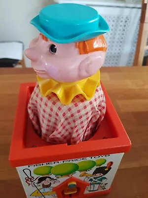Buy Vintage Fisher Price Jack In The Box Puppet - 1970s Working • 10£