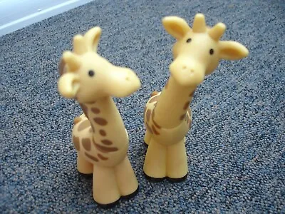 Buy 2 X 1991 Fisher Price Little People Giraffes Circus Animals • 2.95£