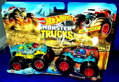 Buy Monster Trucks Giant Wheels Raijyu Vs Koumori Demolition Doubles 2020 • 20.20£