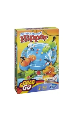Buy Hungry Hungry Hippos Grab And Go Travel Size Fun Game NEW • 8.99£