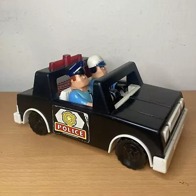 Buy Fisher Price Husky Helper Police Toy Car 1981 Vintage 2 Figures Division Quaker • 14.99£
