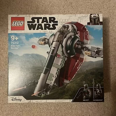 Buy LEGO 75312 Star Wars Boba Fett’s Starship New Sealed • 38.99£
