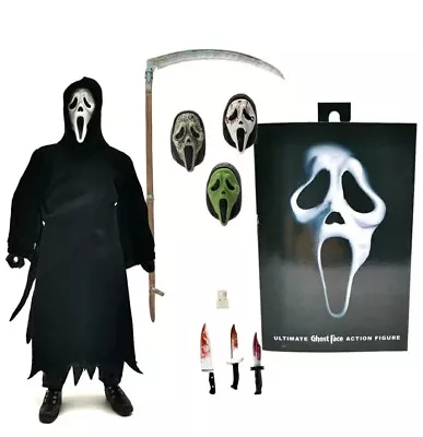 Buy NECA Scream Ghostface 7 Inch Action Figure - 41372 • 31.99£