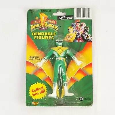 Buy Vintage Gordy Toy Mighty Morphin Power Rangers Bendable Figures Green NEW • 14.99£