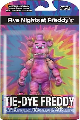 Buy Funko Action Figure 5'': Five Nights At Freddy's (FNAF) TieDye FREDDY FAZBEAR • 12.89£