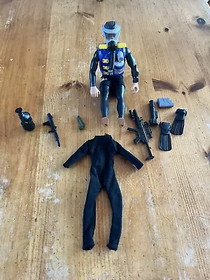 Buy Action Man Bundle Hasbro 1998 Scuba Diver In Shorts With Suit &Extra Accessories • 19.99£