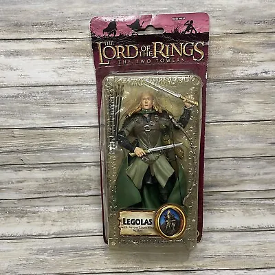 Buy Sealed 2004 LOTR The Two Towers Figure Legolas With Arrow Launching Action • 26.99£
