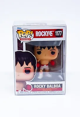 Buy Rocky 45th Anniversary - Rocky Balboa Funko Pop 1177 + Pop Protector Christmas • 49.99£