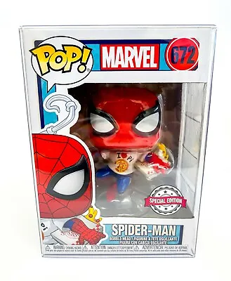 Buy Marvel Spiderman ‘I Love Pi’ T-shirt Funko Pop Vinyl 672 SE With Protector • 69.99£