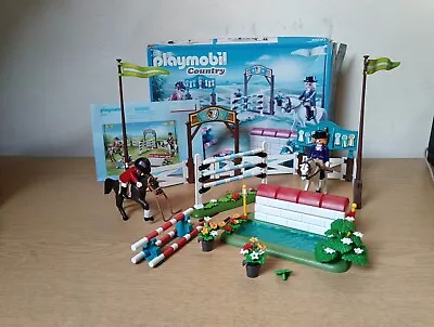 Buy Playmobil Country Playset 6930 Horse Riding Competition In Original Box • 14.99£