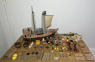 Buy Playmobil 3750 Large Pirate Ship Set • 65£
