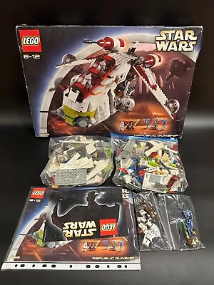 Buy LEGO Star Wars Republic Gunship #7163 With MINIFIGURES And BOX • 500£