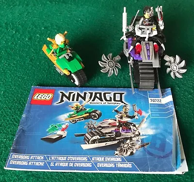 Buy Lego Ninjago 70722 OverBorg Attack - With Instructions And Box (no Scenery) • 22£