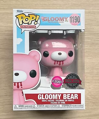Buy Funko Pop Gloomy Bear The Naughty Grizzly Flocked #1190 + Free Protector • 24.99£