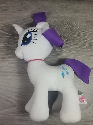 Buy My Little Pony Rarity White Purple Mane Soft Plush Toy 10  Hasbro • 6.99£