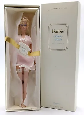 Buy 2001 Silkstone Barbie Lingerie Doll / Fashion Model Collection / Mattel 55498 • 197.63£