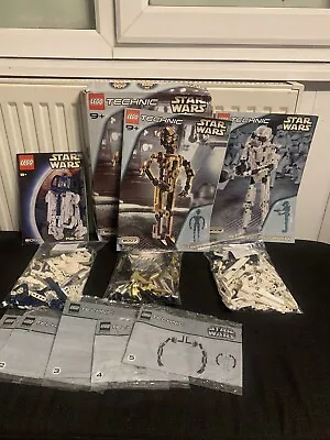 Buy LEGO Star Wars Technics: C-3PO 8007, Stormtrooper 8008 & R2-D2 8009 - 100% Comp • 119.90£