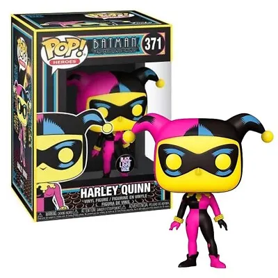 Buy Funko Pop! Harley Quinn #371- Heroes Batman Animated Series Blacklight Glow-New • 13.95£