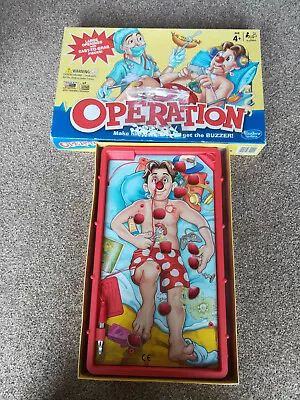 Buy Operation Game By Hasbro. Complete With Box  And All  Eleven  Operation Pieces • 6.99£