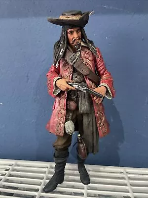 Buy NECA Pirates Of The Caribbean At World's End Series 2 Captain Teague 2007 Red • 29.99£