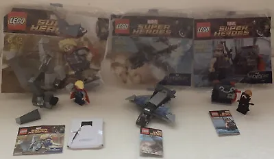 Buy LEGO Marvel Super Heroes: Quinjet (30162), Thor (30163) & Hawkeye (30165) • 7.50£