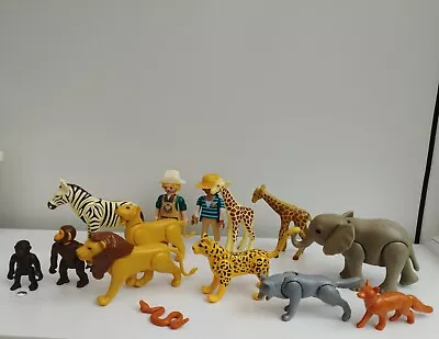 Buy Playmobil Animal Bundle With Zookeepers • 18£