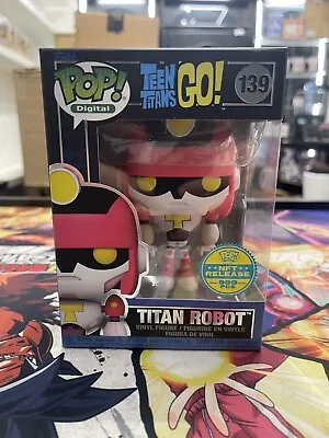 Buy Digital FUNKO POP!Teen Titan Go!TITAN ROBOT #139 GRAIL ONLY 999 Pieces • 102.78£