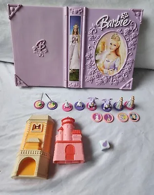 Buy Vintage Barbie Playset Rapunzel Swan Lake Princess Fairytale Game,Incomplete • 59.99£