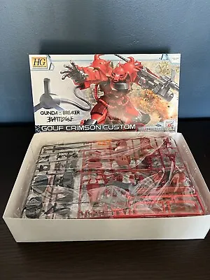 Buy Bandai Hobby HG 1/144 -  Gundam Breaker Battlogue  - Gouf Crimson Custom - Banda • 25£
