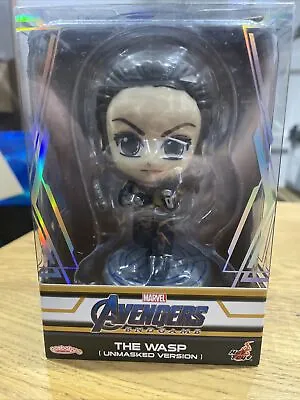 Buy Hot Toys Cosbaby The Wasp Unmasked Endgame Avengers Version Figure Bobble Head • 14£