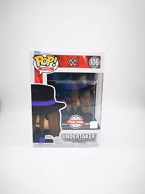 Buy Funko Pop Undertaker WWE 106 Special Edition Wrestling SmackDown Raw New Original Packaging • 48.88£