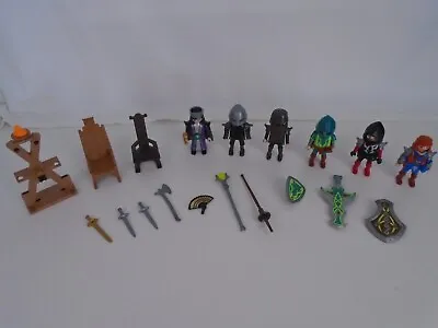 Buy Playmobil Castle Assorted Knights Figures  Thrones Weapons See Pictures • 14£