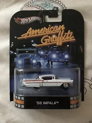 Buy Hot Wheels Retro Entertainment American Graffiti ‘58 Impala • 24.99£