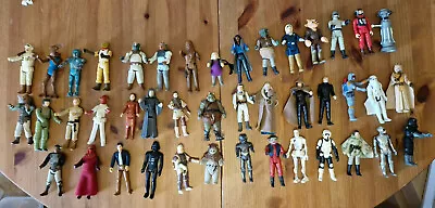 Buy Collection Of  42 Vintage Kenner Star Wars  Figures 1977-1985 Original. (3 Left) • 3£