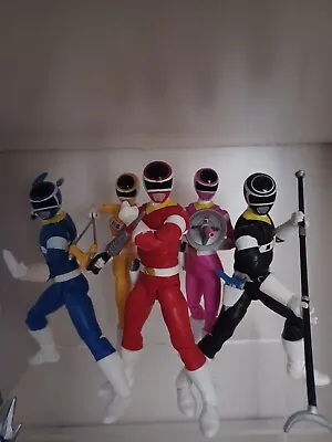 Buy Power Rangers Lightning Collection In Space Full Team Of 5 Complete 6inch Hasbro • 100£