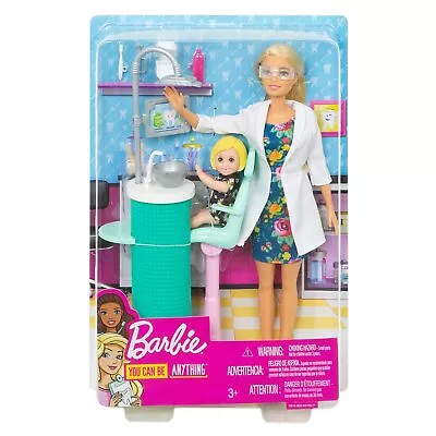 Buy Barbie Dentist Playset Dentist / You Can Be Anything / Mattel • 25.55£