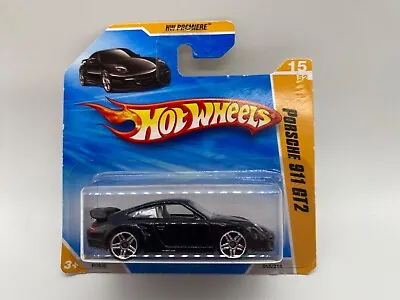 Buy Hotwheels Porsche 911 GT2 Black #15/214 2010 HW Premiere Sealed • 11.25£