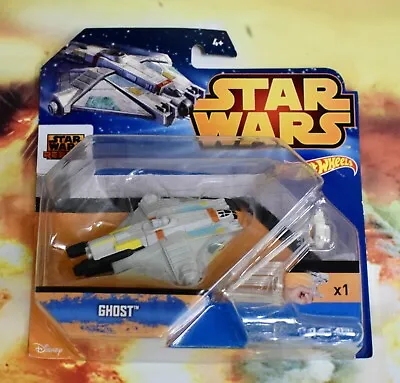 Buy MATTEL HOT WHEELS STAR WARS STARSHIP ASSORTMENT - Ghost From Star Wars Rebels  • 9.99£