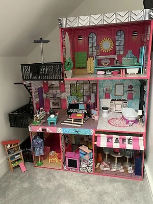 Buy 🩷Wooden Dolls Play House Including Accessories 🩷 Barbie • 25£