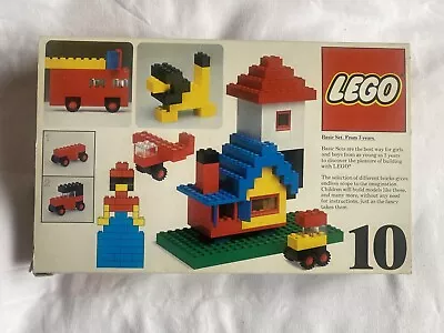 Buy LEGO Vintage Set 10-2 Completed Year Released 1976 Extremely Rare • 54.99£