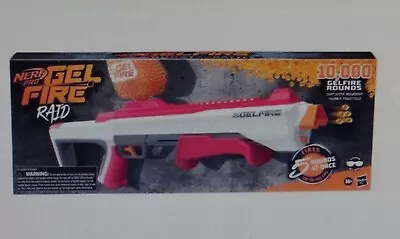 Buy NERF PRO  GELFIRE RAID   Gel Ball Games 5 SHOTS AT A TIME MANUAL SHOTGUN TOY • 59£