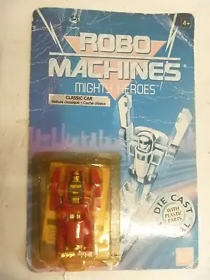 Buy Vintage Carded Action Figure Bandai Robomachines Sim Transformers Classic Car • 19.99£