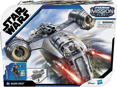 Buy Star Wars Mission Fleet The Mandalorian Grogu Child Razor Crest Action Figure • 55£