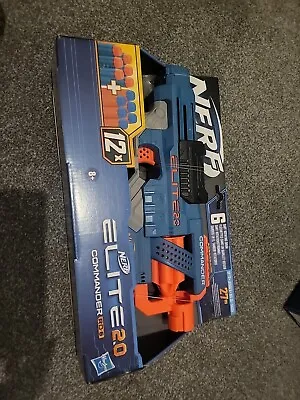 Buy NERF Elite 2.0 Commander RD-6 Blaster Gun • 10£