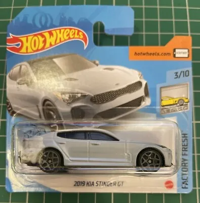 Buy Hot Wheels 2019 KIA Stinger GT Grey Factory Fresh Number 198 New And Unopened • 19.99£