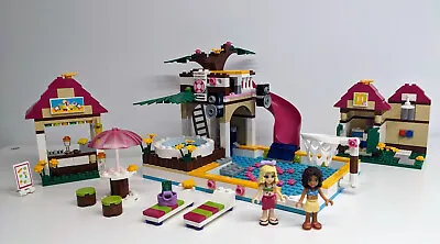 Buy 41008 LEGO FRIENDS HEARTLAKE CITY POOL. 99% Complete Set With Instructions & Box • 10£
